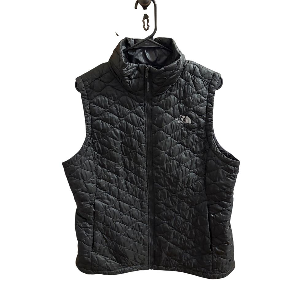 The North Face ThermoBall Quilted Insulated Puffer Vest Black Womens XL